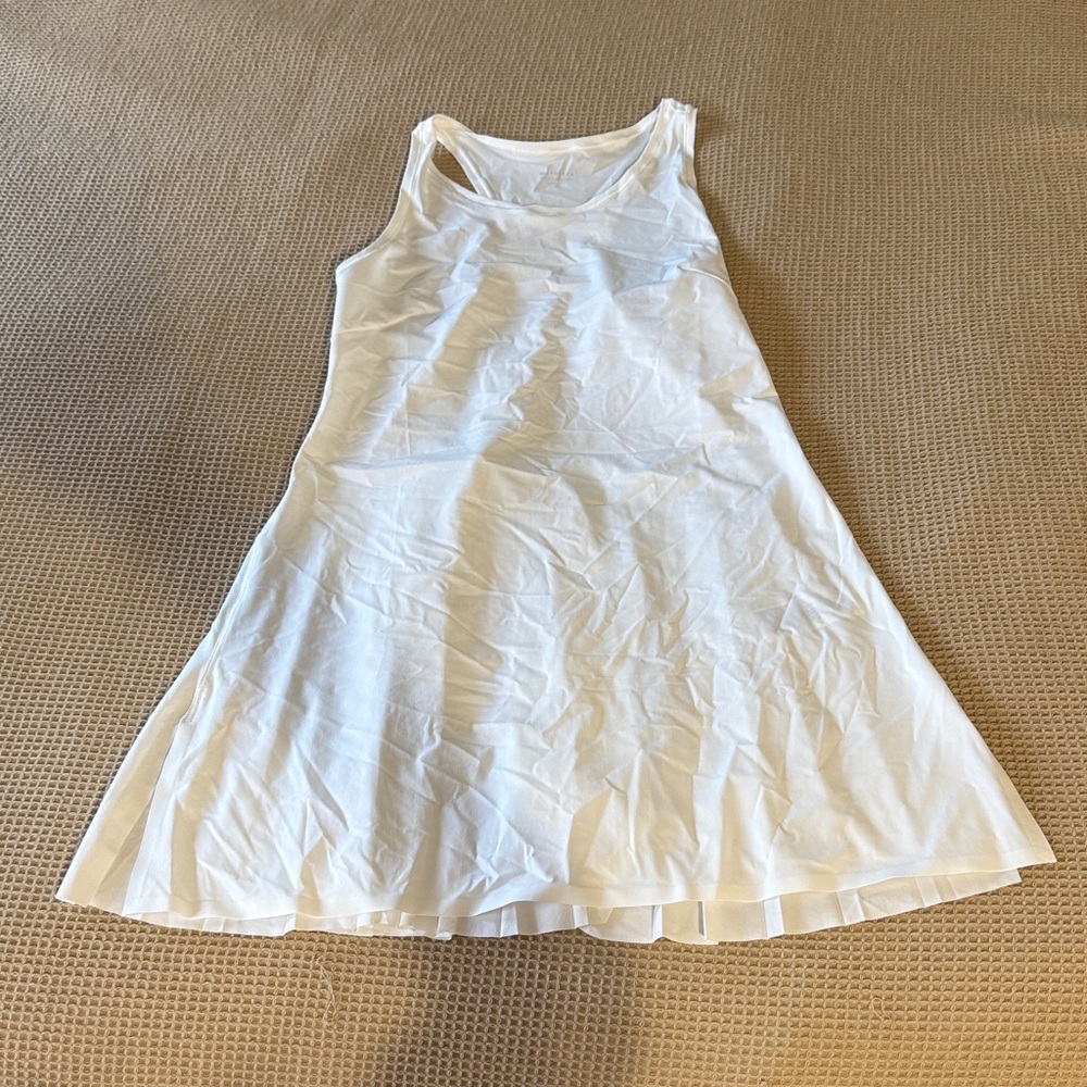 Athleta White Sleeveless Kids Dress